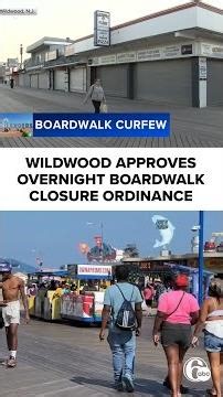 Wildwood approves overnight boardwalk closure ordinance ahead of summer season