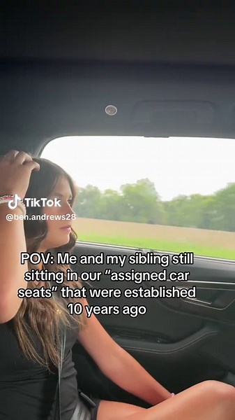 Car Seat Nostalgia: A Sibling Close-Up