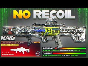 new *NO RECOIL* X9 MAVERICK META LOADOUT for Warzone BO7! (Best X9 Maverick Class Setup)
