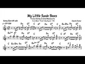 Kenny Garrett - My Little Suede Shoes (transcription)
