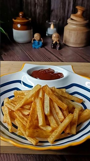 🍟 Crispy French Fries Recipe | Homemade Potato Sticks #shorts