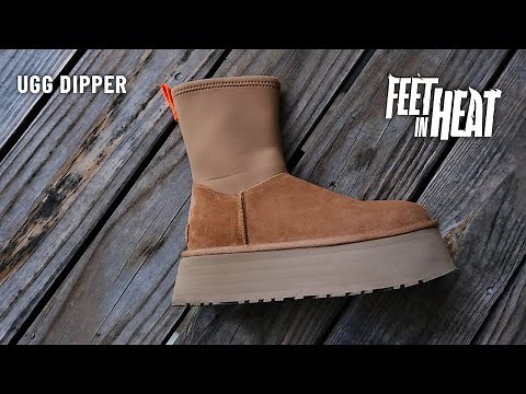 UGG Women's Classic Dipper - Sneaker / Boot Unboxing & On Feet Look