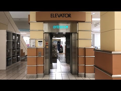 Epic Motor! Montgomery KONE Hydraulic Elevator @ JCPenney Eden Prairie Center in Eden Prairie, MN