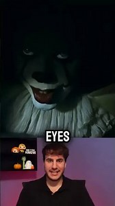 It Pennywise detail: Blue eyes connection