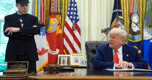 Musk claims Trump's name is in Epstein files