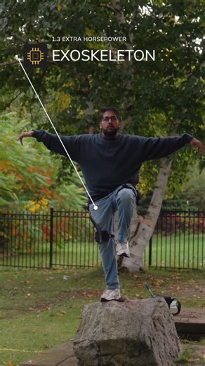 Tausif Hussain on Instagram: "I cheated with $2000 exoskeleton robot legs against my friends.. This is the Hypershell X Ultra and it’s been an absolute insane week with it lol. #hypershell #robot #robotlegs #bioniclegs #exoskeleton #superhuman #tech #gadgets"