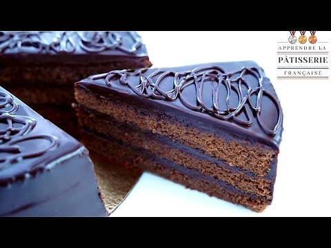 The ultra-soft chocolate cake