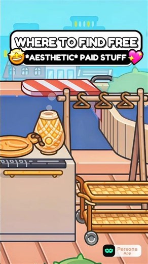 WHERE TO FIND *FREE AESTHETIC* PAID ITEMS! 🤩💖| AVATAR WORLD! #avatarworld #shorts #aesthetic #free