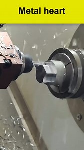 141K views · 410 reactions | Milling a metal heart | CNC Machine | Facebook