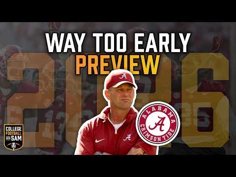 2026 Alabama Football Early Preview & Record Prediction: More Questions Than Answers?