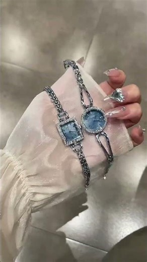 ​Shimmering Blue & Silver: The Ultimate Luxury Watches ✨