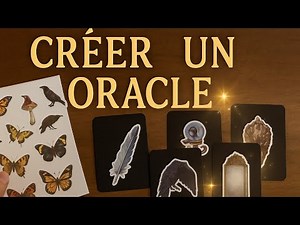 Comment CRÉER un ORACLE facilement ✨ DIY avec stickers & créativité
