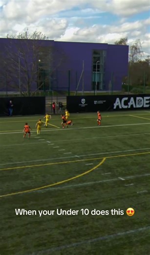 Under 10 Player's Incredible Skill & Finish!
