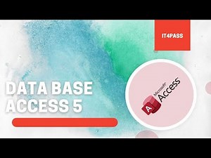 Access Data Base 5