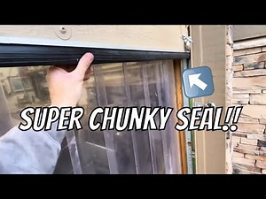 Heavy duty DIY garage door seal upgrade instructions and review