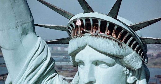 The Statue of Liberty Wasn't Always Green