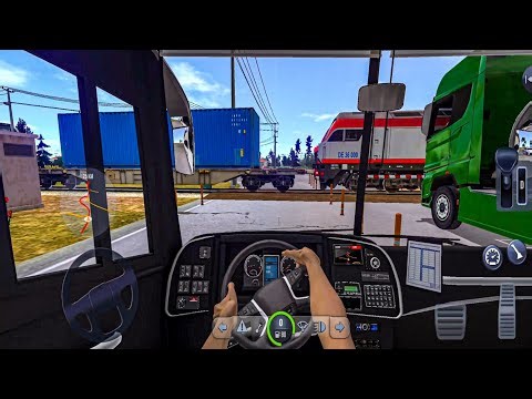 TRAIN VS BUS! 🚆😱 Who Wins? | Bus Simulator Ultimate | Ultra Graphics 4K POV 🚌💨