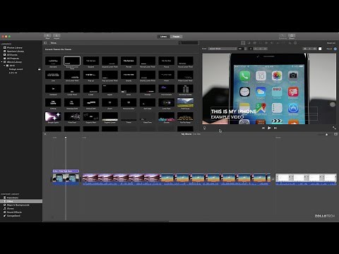 iMovie for Mac - The Basics
