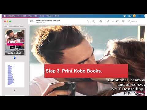 Kobo 101 -- How to Print Kobo Books to PDF