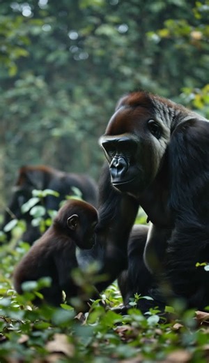 What happens when a Gorilla gets Tickled? #gorillatag #natureisamazing#animaltrivia