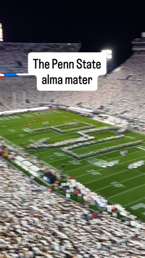 The Penn State Blue Band plays the Alma mater before the White Out game against Oregon. Video by @joehermitt @psublueband | Penn State Football on PennLive