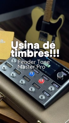 Consulting Guitars | Fender Gibson Suhr PRS on Instagram: "Perca menos tempo timbrando e ganhe mais tempo tocando com a Fender Tone Master Pro, a pedaleira que vai mudar o seu conceito sobre unidade digital. Com uma modelagem digital de alta qualidade, ela oferece timbres icônicos da Fender e muito mais! Tem desde clássicos como o Twin Reverb até amplificadores mais High Gain como Mesa Boogie, Marshall e EVH. Sem falar na grande lista de efeitos de delay, reverb, modulações, drive e distorção. U