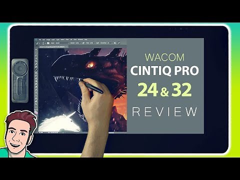 Wacom CINTIQ PRO 24 & 32 Review (In-Depth)