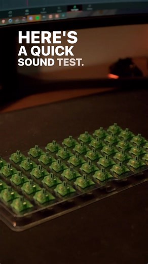 Reply to @tan.yuxuan Akko CS Matcha Greens 😋 #mechanicalkeyboard #akkoswitches #keyboardswitches #unboxing #tech #techlifestyle