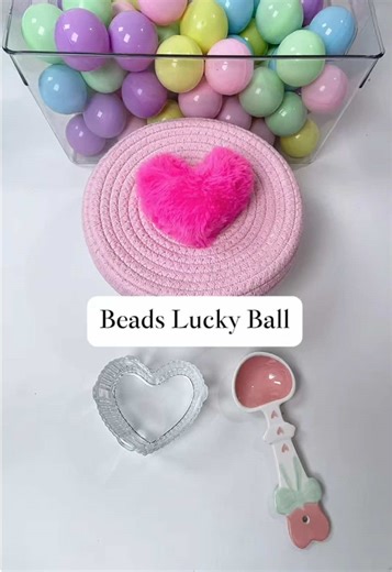 beads lucky balls 😍🤩🥳 #luckygame #orderpacking #diy #beads #asmr | scoop orders