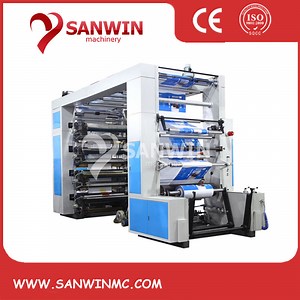 [Hot Item] Stack Type 8 Color Paper Flexo Printing Machine