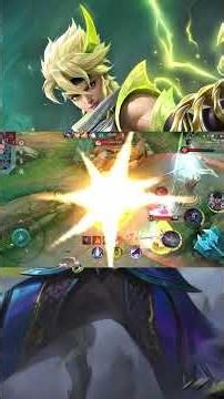 Alpha Damage vs Yin AoT #mobilelegends #fypシ #shorts