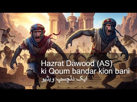 Hazrat Dawood (AS) Ki Qoum Bandar Kion Bani?