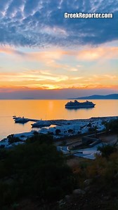 171K views · 1.3K reactions |  Today’s sunset in amazing Mykonos. | Greek Reporter | Facebook