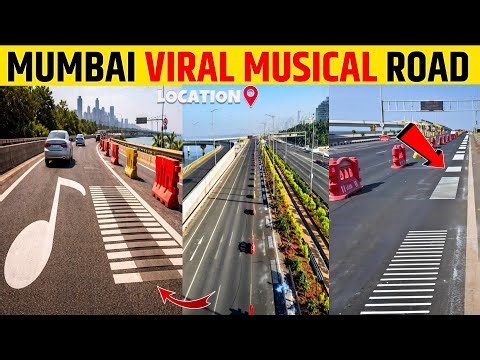 Mumbai musical road jai ho Location ? | india 1st musical road in Mumbai