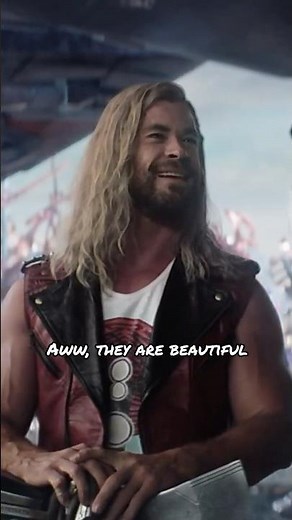 Thor bring two giant goats to rocket’s ship-Thor Love and Thunder(2022) #marvel #mcu #shorts