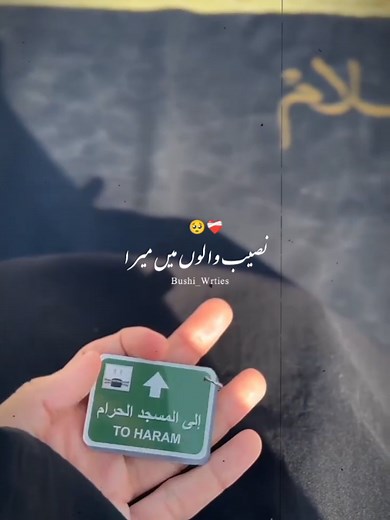 Heart Touching Hajj Status — Naseeb Walo Mein Mera Bhi Naam Hojay