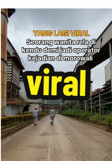 Wanita Berani Kendu Jadi Operator di Morowali