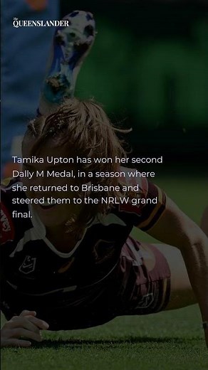 Upton still No.1 in the NRLW with second Dally M