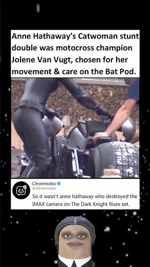 The Dark Knight Rises Used a Motocross Champion as Anne Hathaway’s Catwoman’s Stunt Double #batman