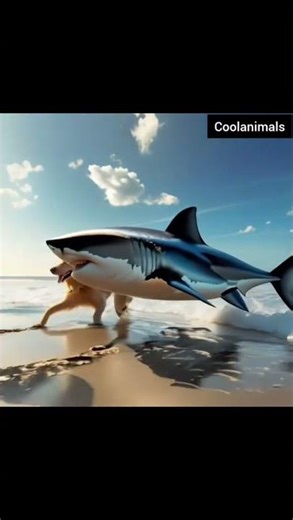 Dog fish #funny #short #animal