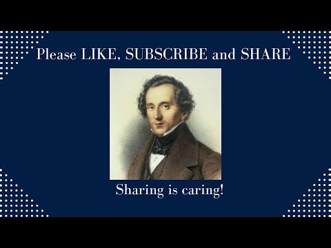 Mendelssohn Psalm 115 mvt 1 4 staves alto