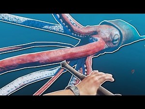 HUNTING A GIANT SQUID! - Stranded Deep Gameplay - Giant Squid Boss Mission!