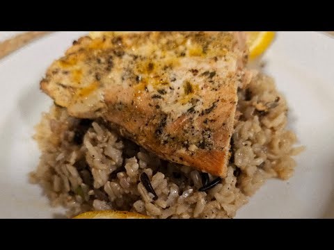 Easy Oven-Baked Salmon Recipe/ Low-Fat & Flavorful