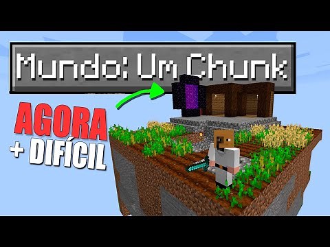 Minecraft em apenas UM CHUNK está impossível!