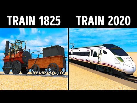 Trains Have Changed Over 200 Years