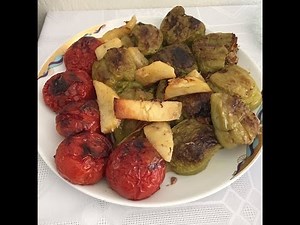 Γεμιστά Με κιμά / Greek Gemista Stuffed Peppers & tomatoes Αγάπα Με Αν Dolmas