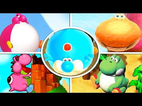 Evolution of Fat Yoshi (1996-2014)