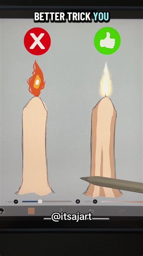 How to draw Fire/Flame #drawing #drawingtutorial #art #digitalart #howtodraw