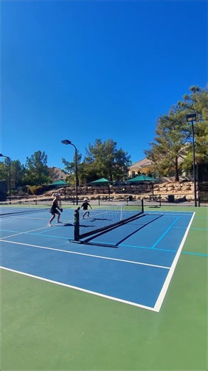 Left hand switch dunk 🏀 #Pickleball #PickleballLife #FutureChampion #PickleballProdigy #YoungAthlete | NextGen Desmond