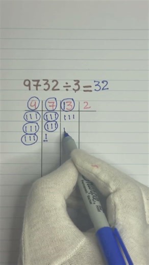 Easy method of learning Division ➗ Math 🧮 #maths #matheducation #mathstricks #study #education